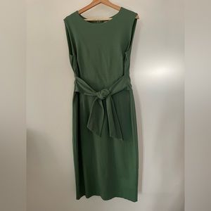 Boden green sleeveless dress